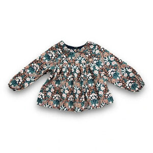 Jacadi | Floral Peasant Blouse (24 mos) 🇫🇷